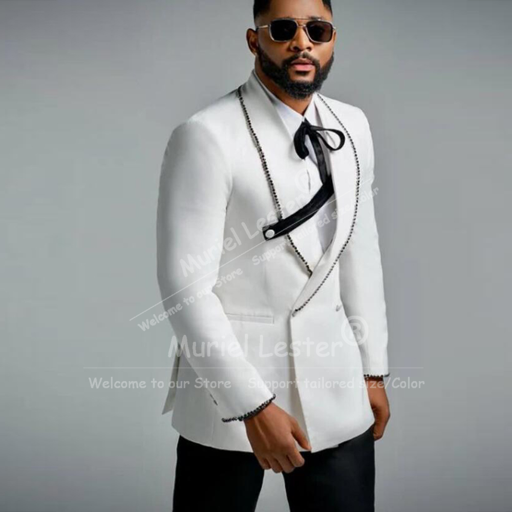 Unique Men'S Formal Wear - Setelan Desain Unik Pria 2 Potong