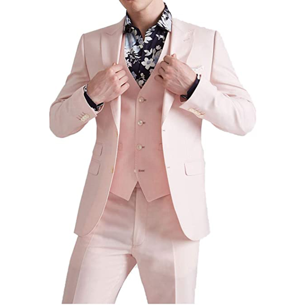 Men Formal Wear Pink - Setelan Jas Pria Warna Pink untuk