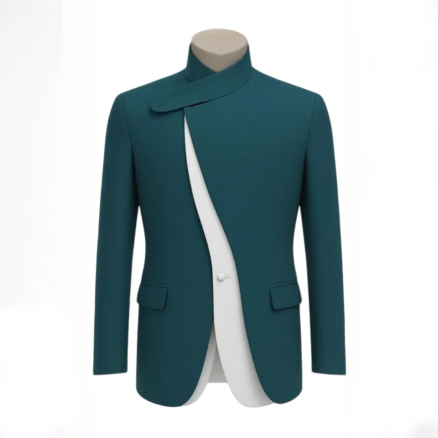 Unique Men'S Formal Wear - Tuksedo Pria Desainer Unik Jaket Kerah