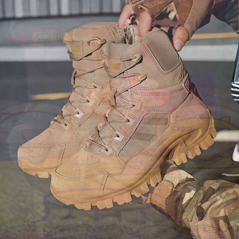 Men'S Semi Formal Office Wear - Tan Long Barrel Deadlift Sepatu Kasual