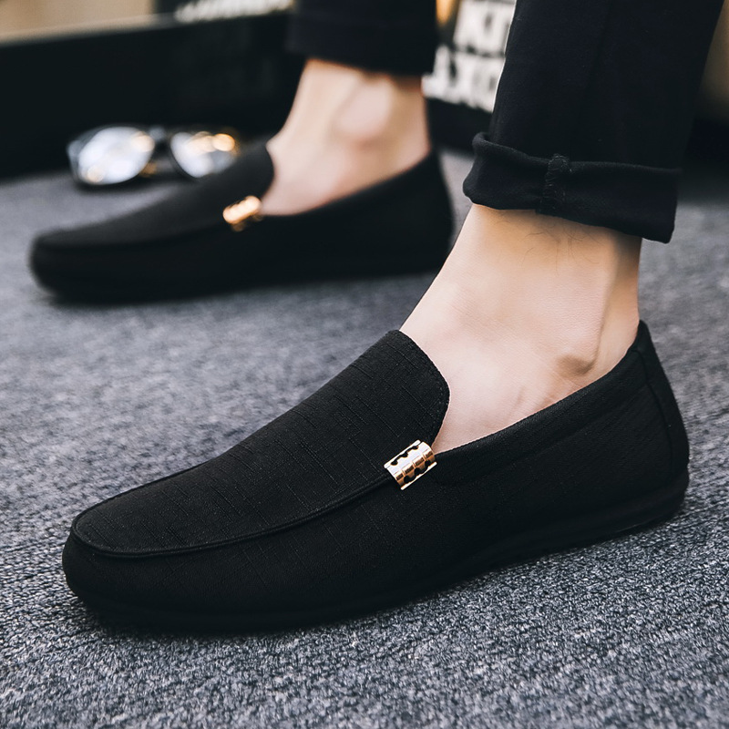 Men Formal Party Wear Dress - Sepatu kanvas Slip On pria, sneaker