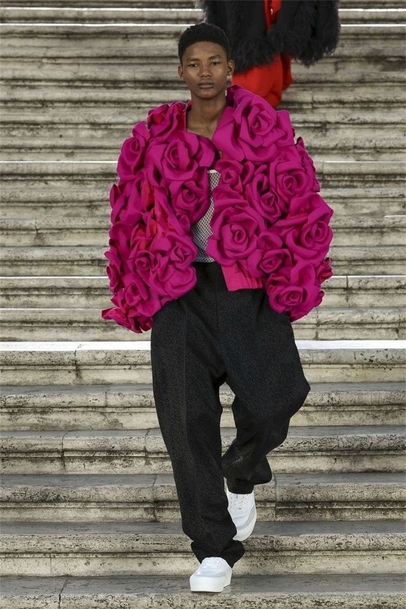 Men Formal Wear Pink - Set Celana Setelan Pria Merah Muda