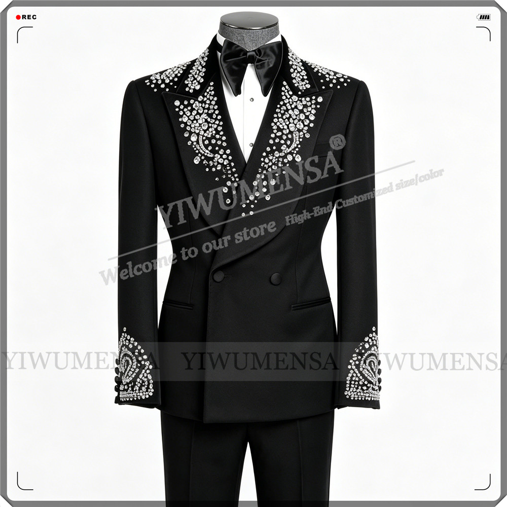 Formal Wear Jersey For Men - Setelan Pernikahan Mewah untuk Pria Celana