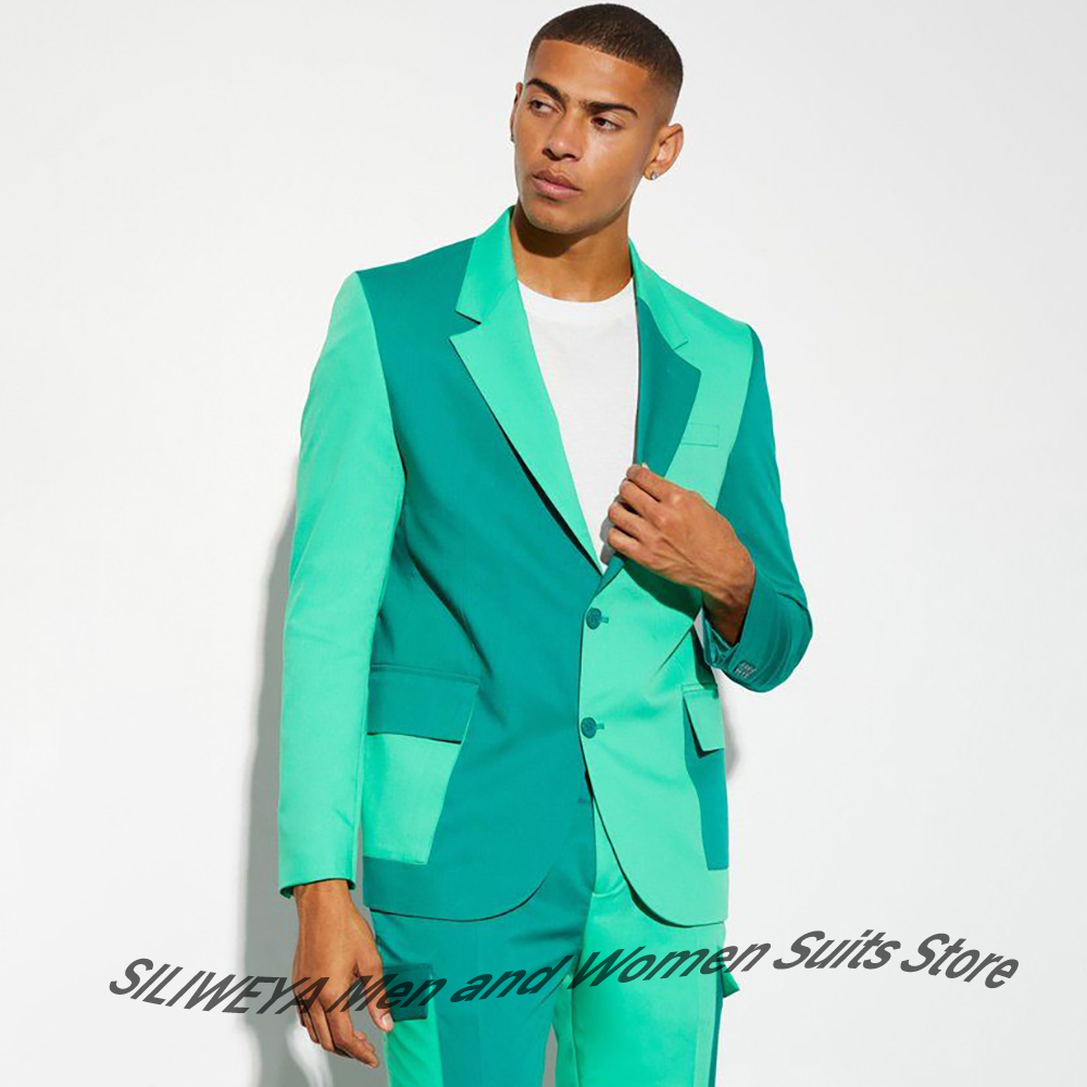 Men Formal Party Wear Dress - Setelan Blazer & Celana Pria Dua