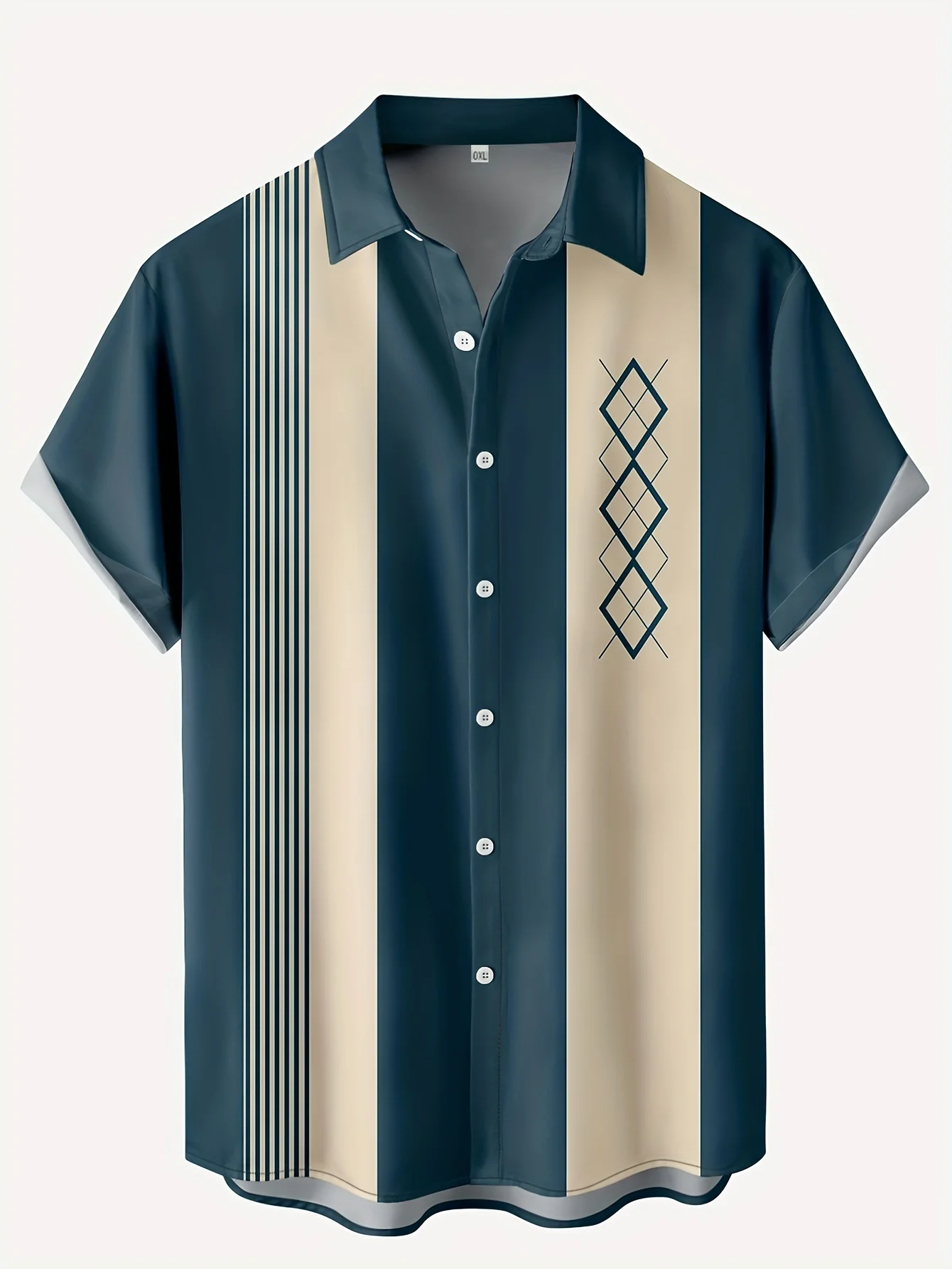 Kemeja Retro Pria Hawaii Terba - Men'S Hawaiian Formal Wear ulasan dan harga