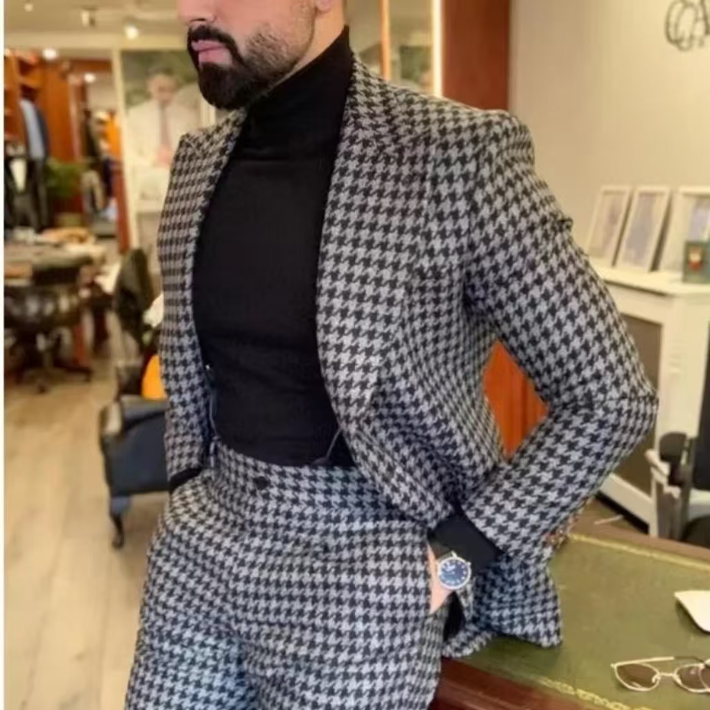 Setelan Jas Pria Vintage Hound - Men Formal Wear With Blazer ulasan dan harga
