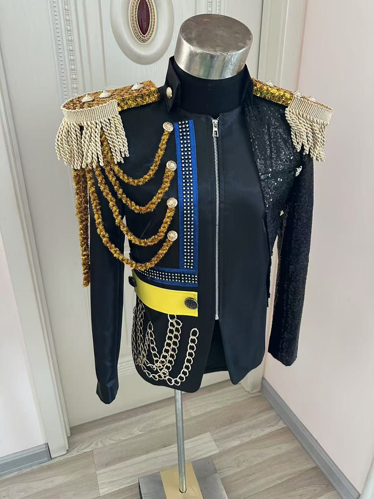 Jaket Royal Rumbai Pria Baru G - Men Formal Party Wear Dress ulasan dan harga