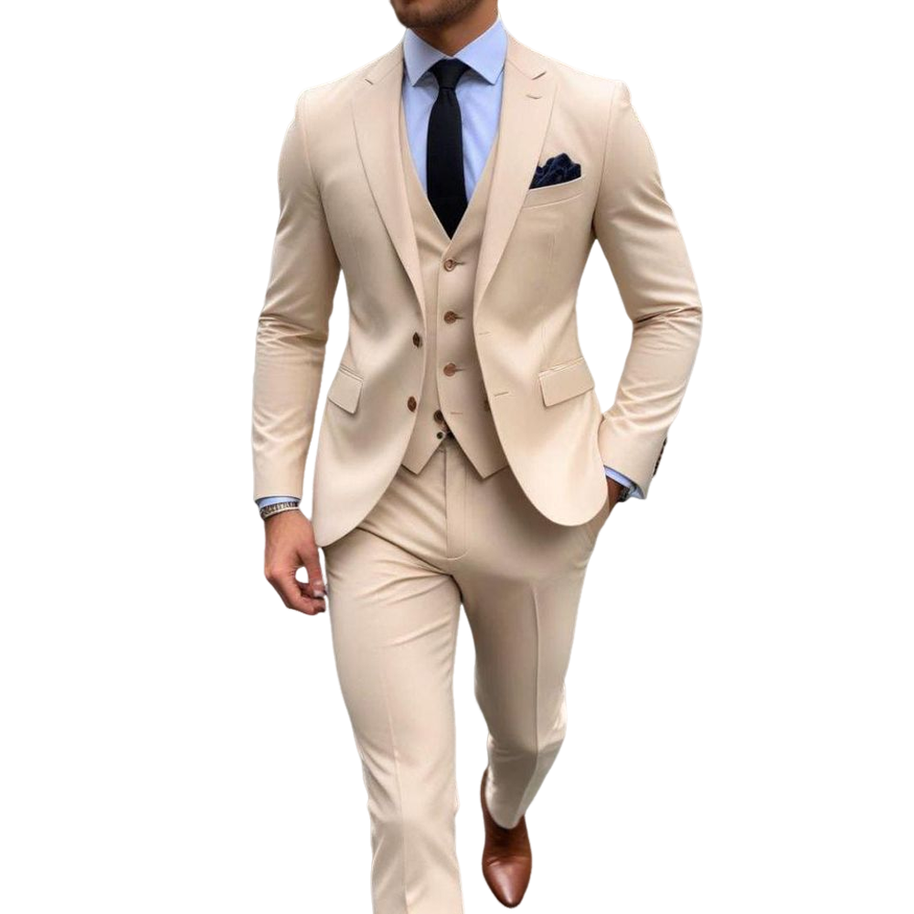 Jas Pria 3 Potong Warna Pink U - Men Formal Wear Pink ulasan dan harga