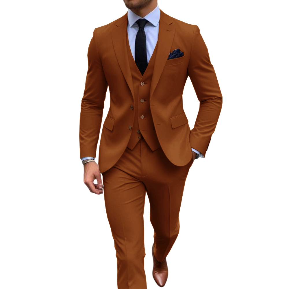 Jas Pria 3 Potong Warna Pink U - Men Formal Wear Pink ulasan dan harga