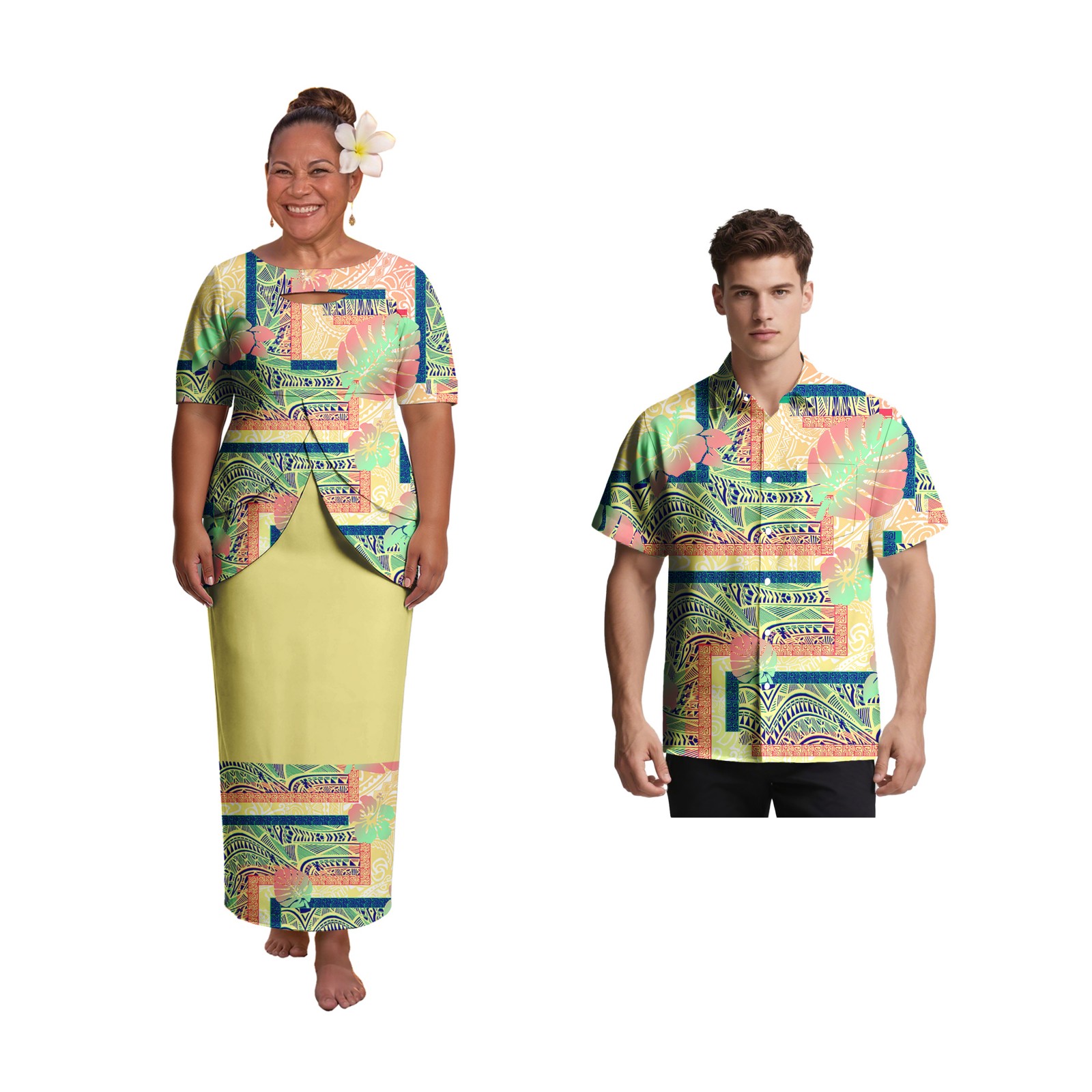 Pakaian Wanita Elegan Puletasi - Men'S Hawaiian Formal Wear ulasan dan harga