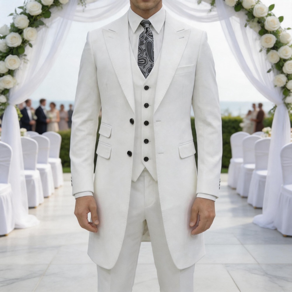 Setelan Pria Formal 3 Potong S - Men Formal Party Wear Dress ulasan dan harga