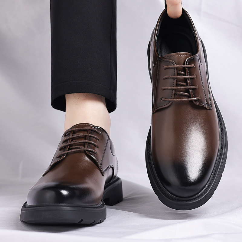 Sepatu kulit pria untuk acara  - Men Formal Party Wear Dress ulasan dan harga