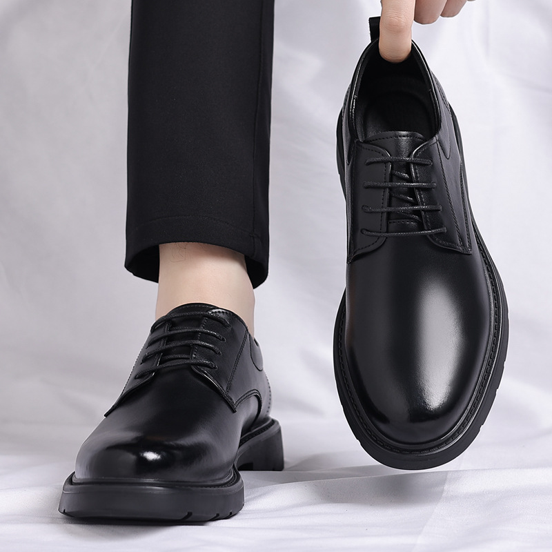 Sepatu kulit pria untuk acara  - Men Formal Party Wear Dress ulasan dan harga