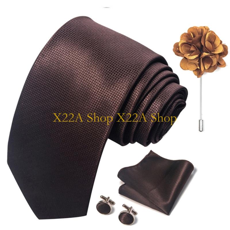 Set Pin Kerah Manset Persegi S - Unique Men'S Formal Wear ulasan dan harga