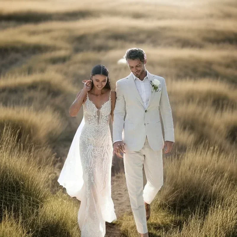 Linen tuksedo pernikahan pria, - Men Linen Formal Wear ulasan dan harga