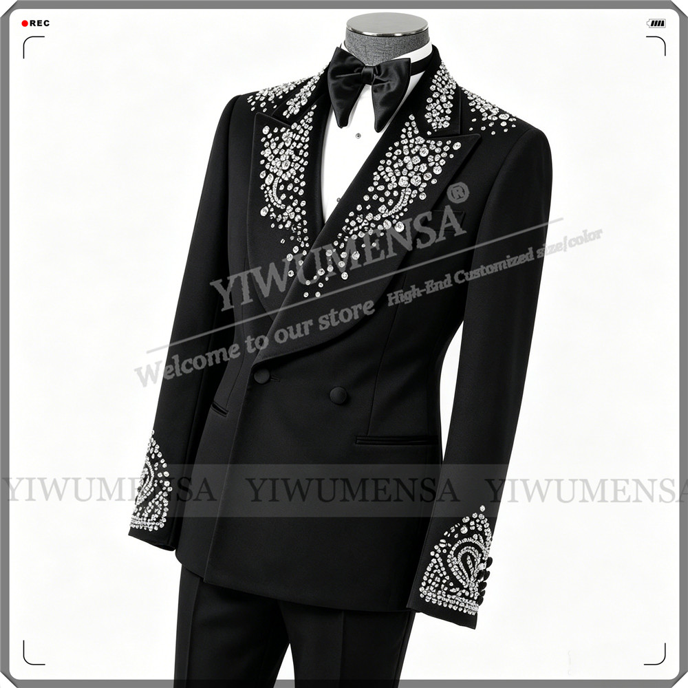 Setelan Pernikahan Mewah untuk - Formal Wear Jersey For Men ulasan dan harga