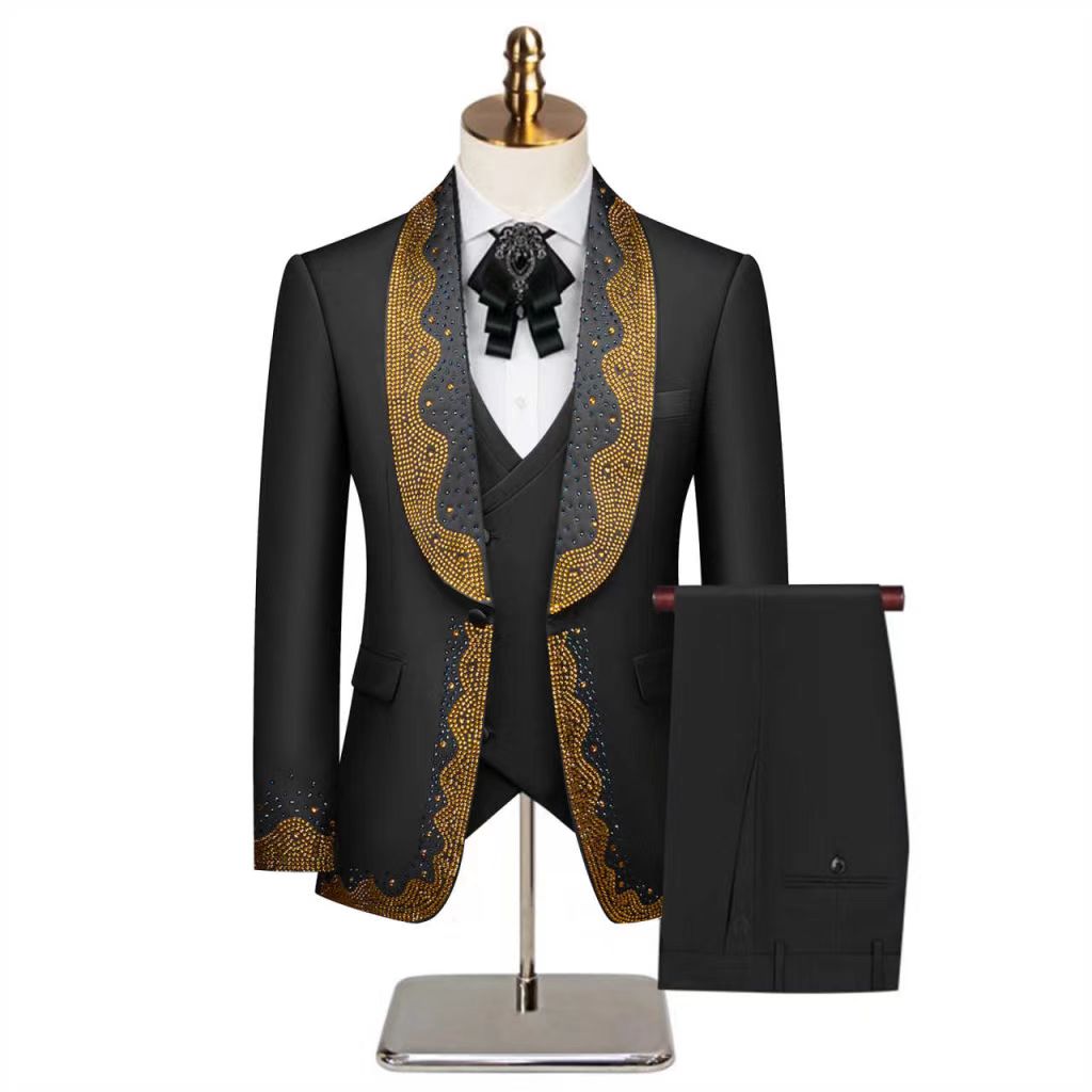 Setelan Jas Pria Putih 2 Poton - Formal Wear Jersey For Men ulasan dan harga