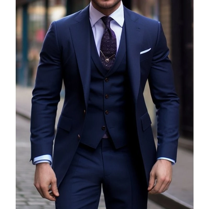 Jas pria kasual, setelan pria  - Men Formal Wear With Blazer ulasan dan harga