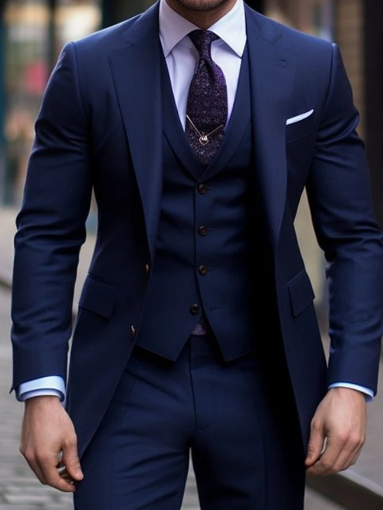 Jas pria kasual, setelan pria  - Men Formal Wear With Blazer ulasan dan harga
