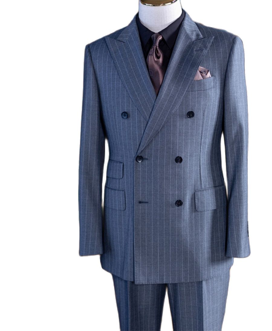 Jas Pria Klasik Double-Breaste - Men Formal Wear With Blazer ulasan dan harga