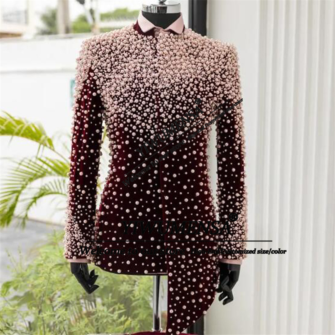 Setelan Buatan Tangan Pria unt - Unique Men'S Formal Wear ulasan dan harga