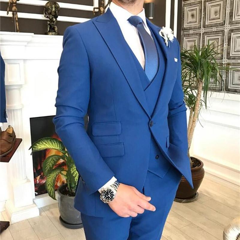2021 Burgundy Dua Breasted Rom - Men Formal Wear With Blazer ulasan dan harga