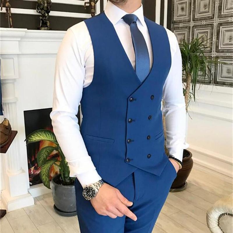2021 Burgundy Dua Breasted Rom - Men Formal Wear With Blazer ulasan dan harga