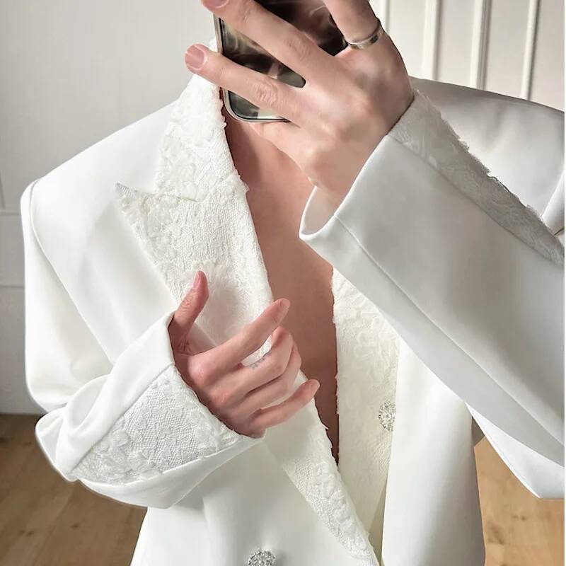 Blazer Mewah Pria dengan Kerah - Men'S Gothic Formal Wear ulasan dan harga