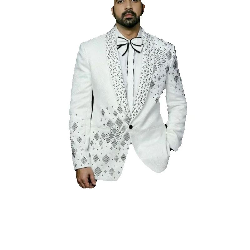 Setelan Jas Pria Kristal 2 Pot - Formal Wear Jersey For Men ulasan dan harga