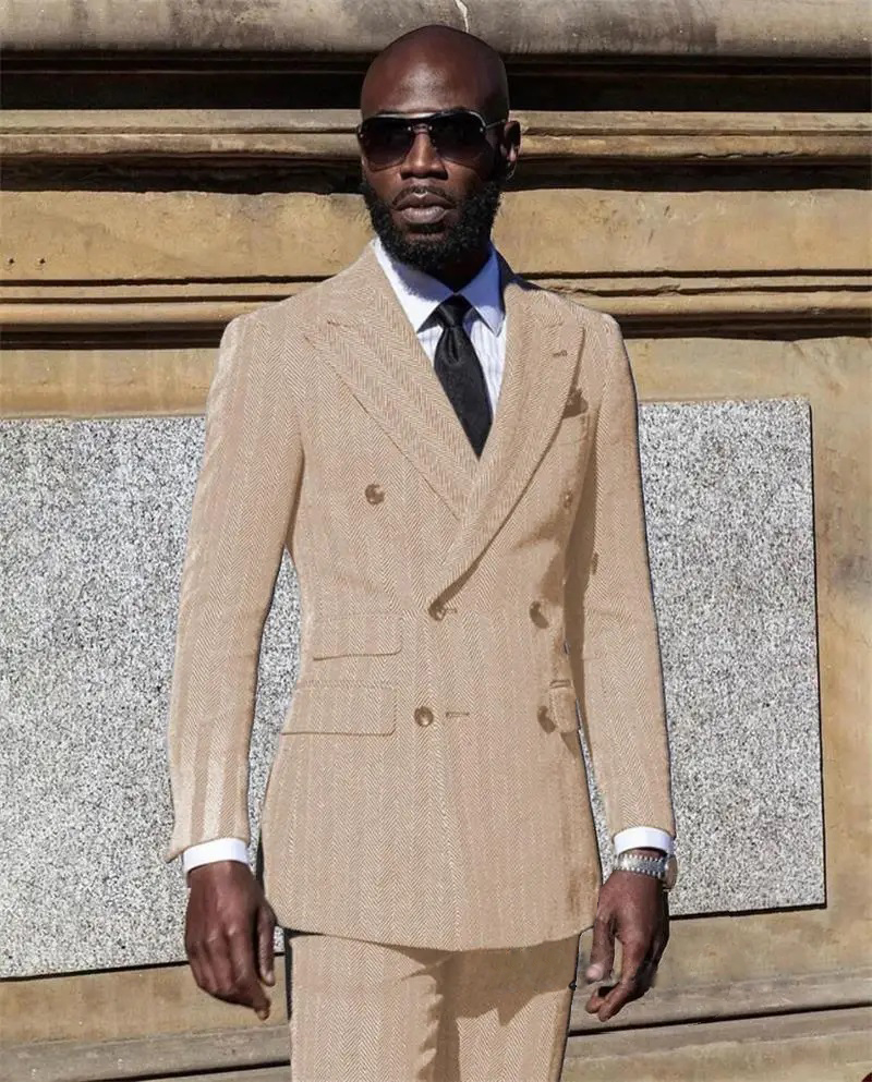 Jas Herringbone untuk Pria, Ja - Men Formal Wear Pink ulasan dan harga