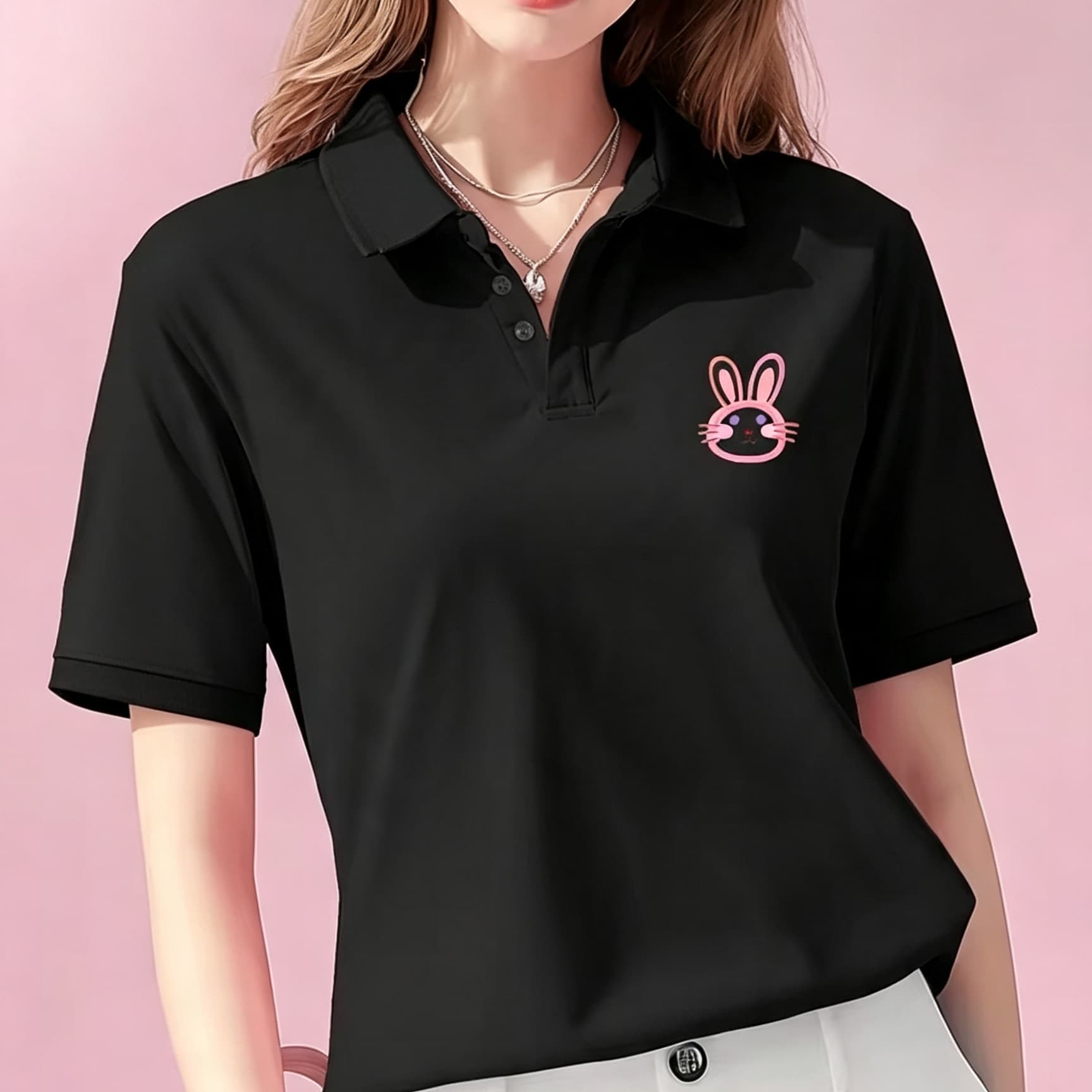Kaos Polo Kerah Lapel Hitam Un - Men Formal Wear Pink ulasan dan harga