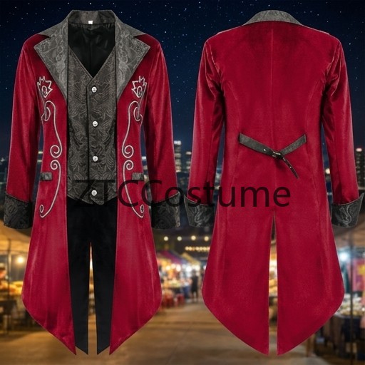 Kostum Cosplay Abad Pertengaha - Men'S Medieval Formal Wear ulasan dan harga