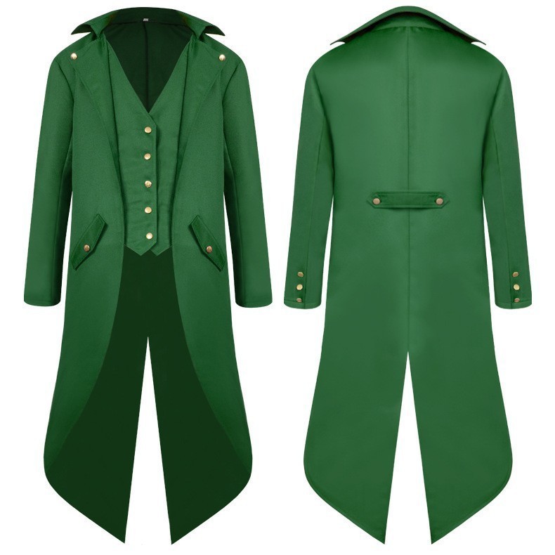 Jas Wanita Vintage Anti Kusut  - Men'S Medieval Formal Wear ulasan dan harga