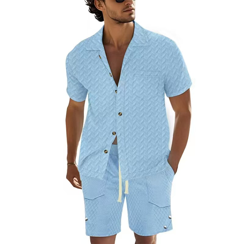 Promo! Setelan Pria Lengan Pen - Men'S Formal Beach Wear ulasan dan harga